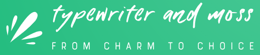 Typewriter And Moss Logo